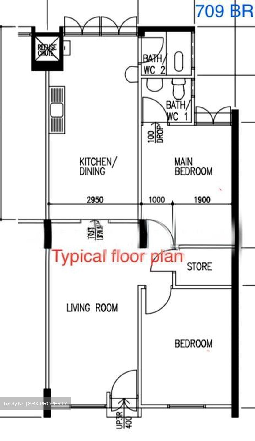 Blk 709 Bedok Reservoir Road (Bedok), HDB 3 Rooms #503722371